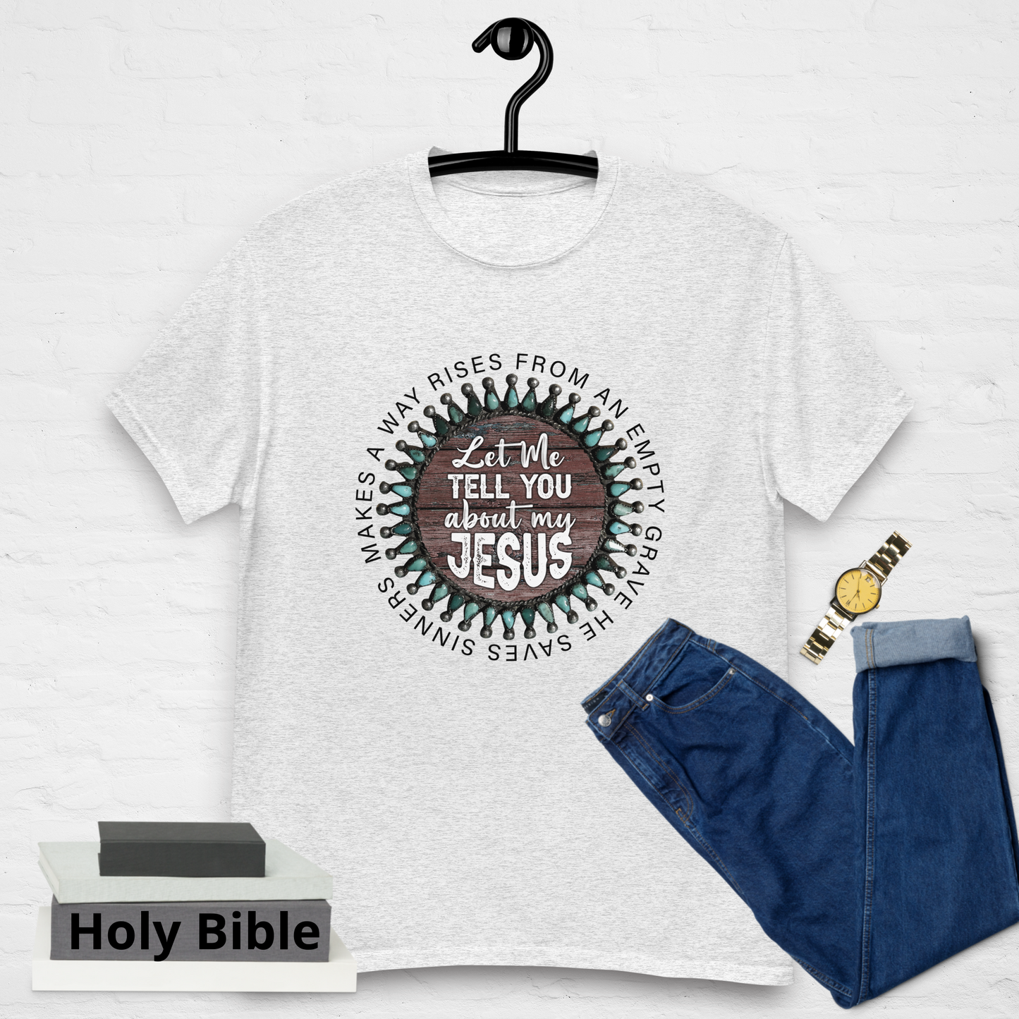 "Let Me Tell You About Jesus" Tee
