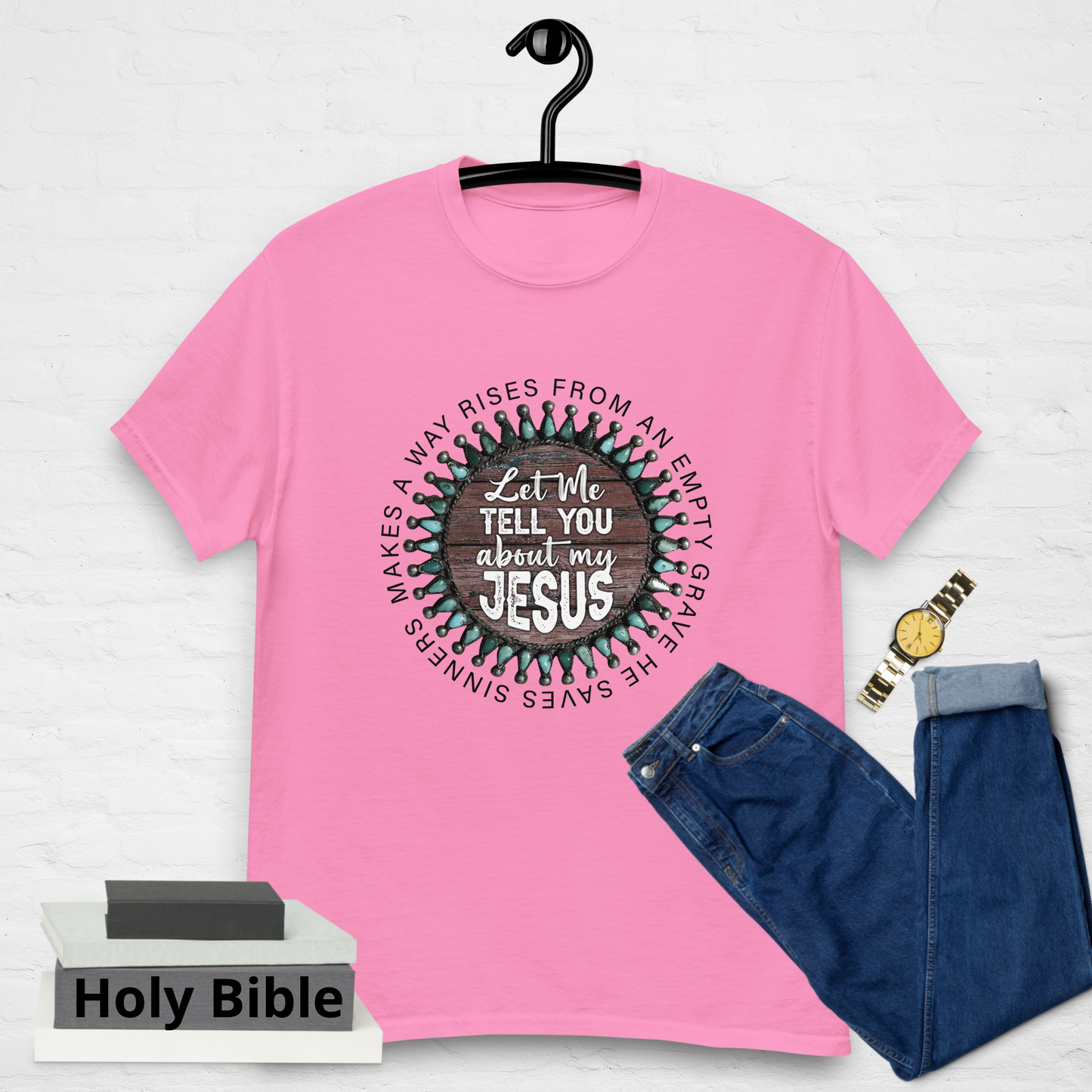 "Let Me Tell You About Jesus" Tee