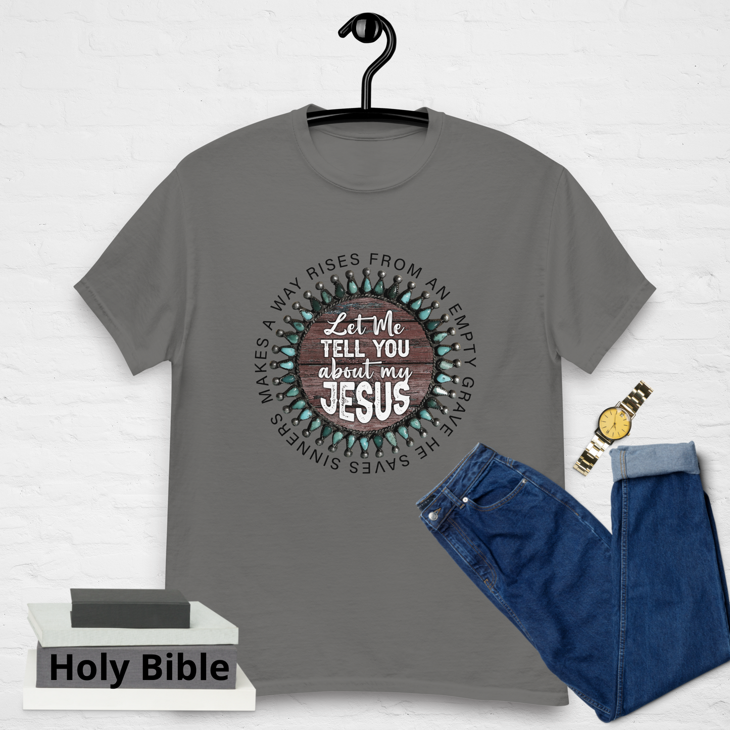 "Let Me Tell You About Jesus" Tee
