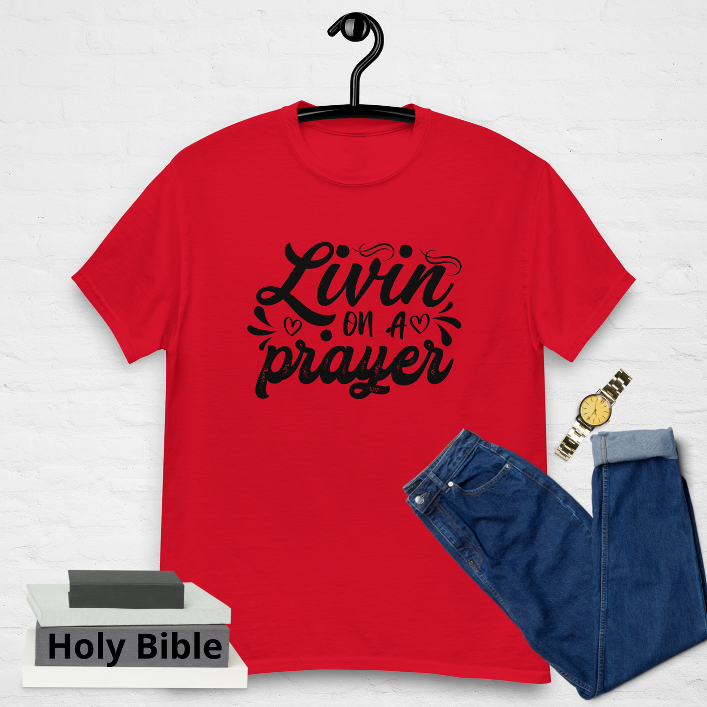 "Livin on a Prayer" Tee
