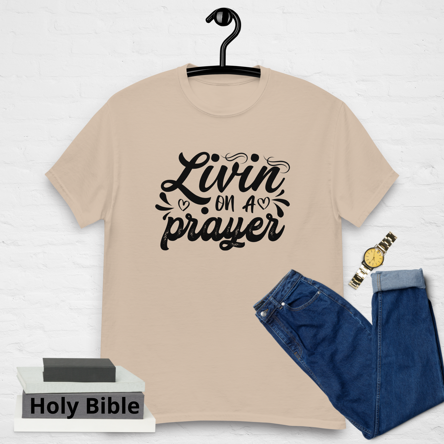 "Livin on a Prayer" Tee
