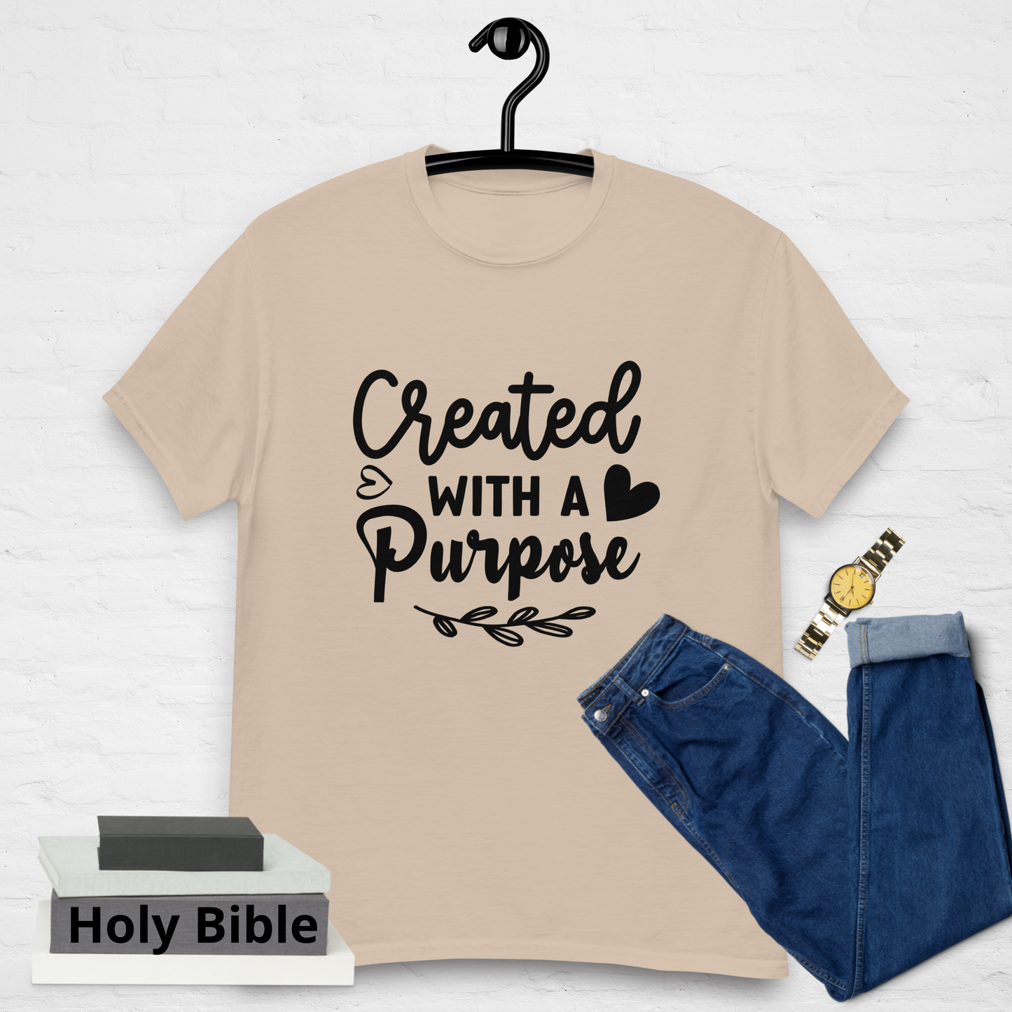 "Created with a Purpose" Tee