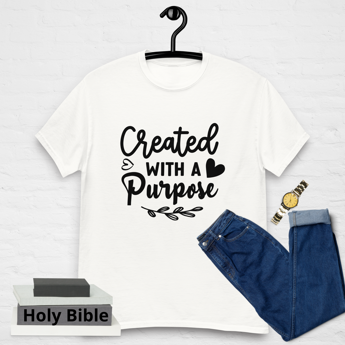 "Created with a Purpose" Tee