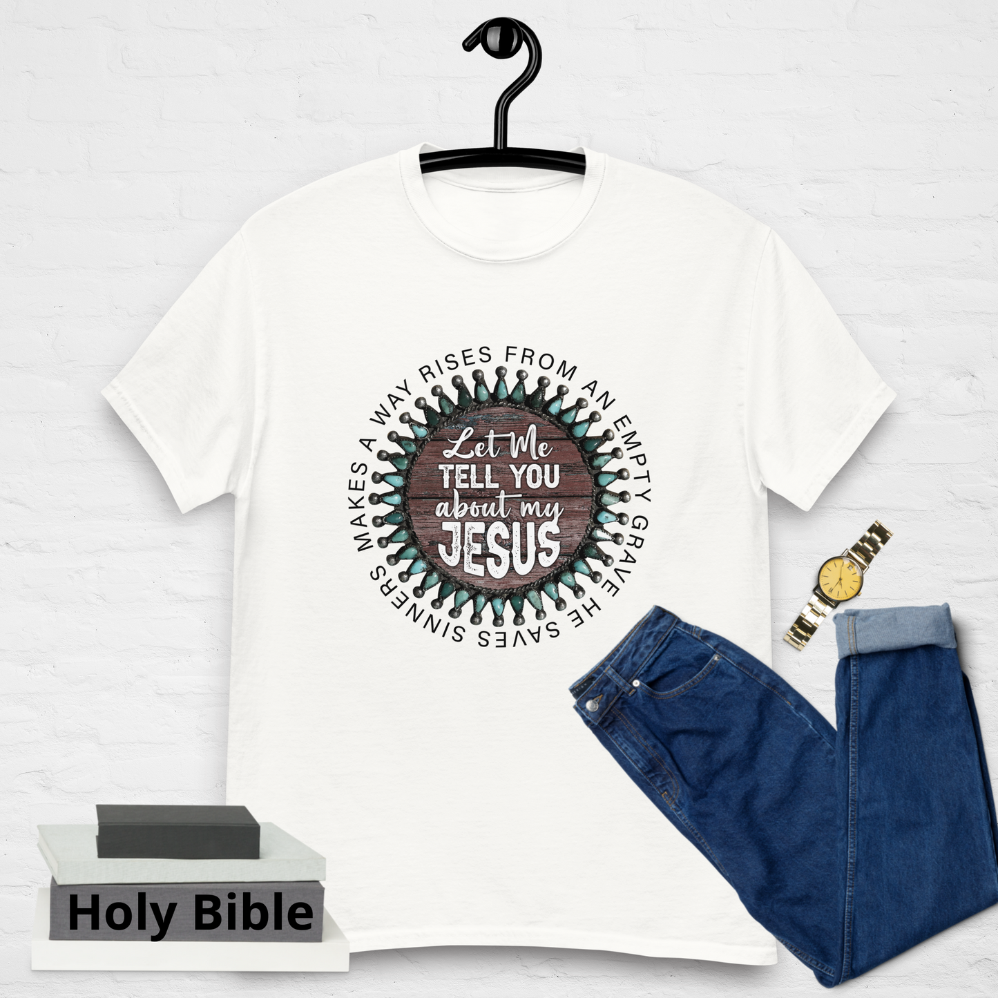 "Let Me Tell You About Jesus" Tee