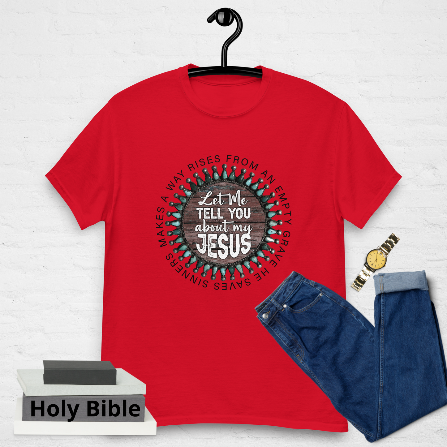 "Let Me Tell You About Jesus" Tee