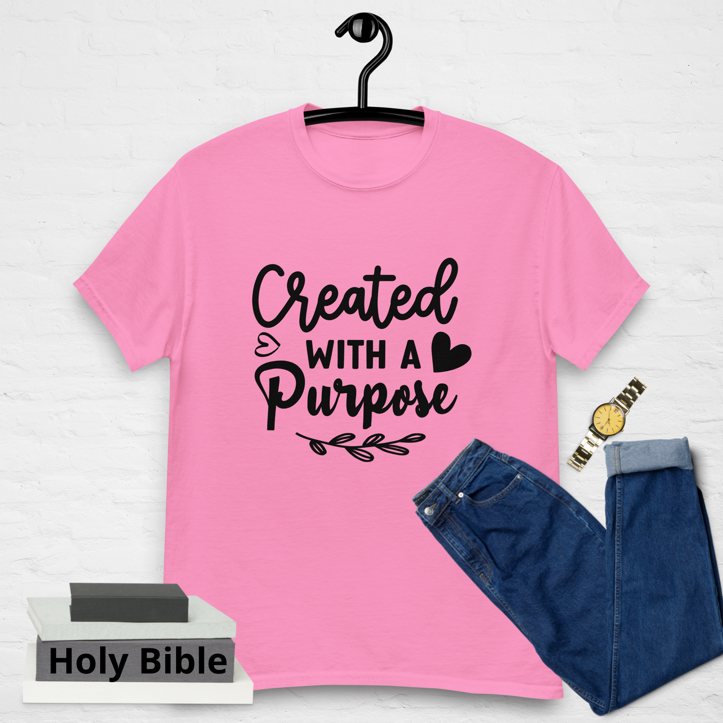 "Created with a Purpose" Tee